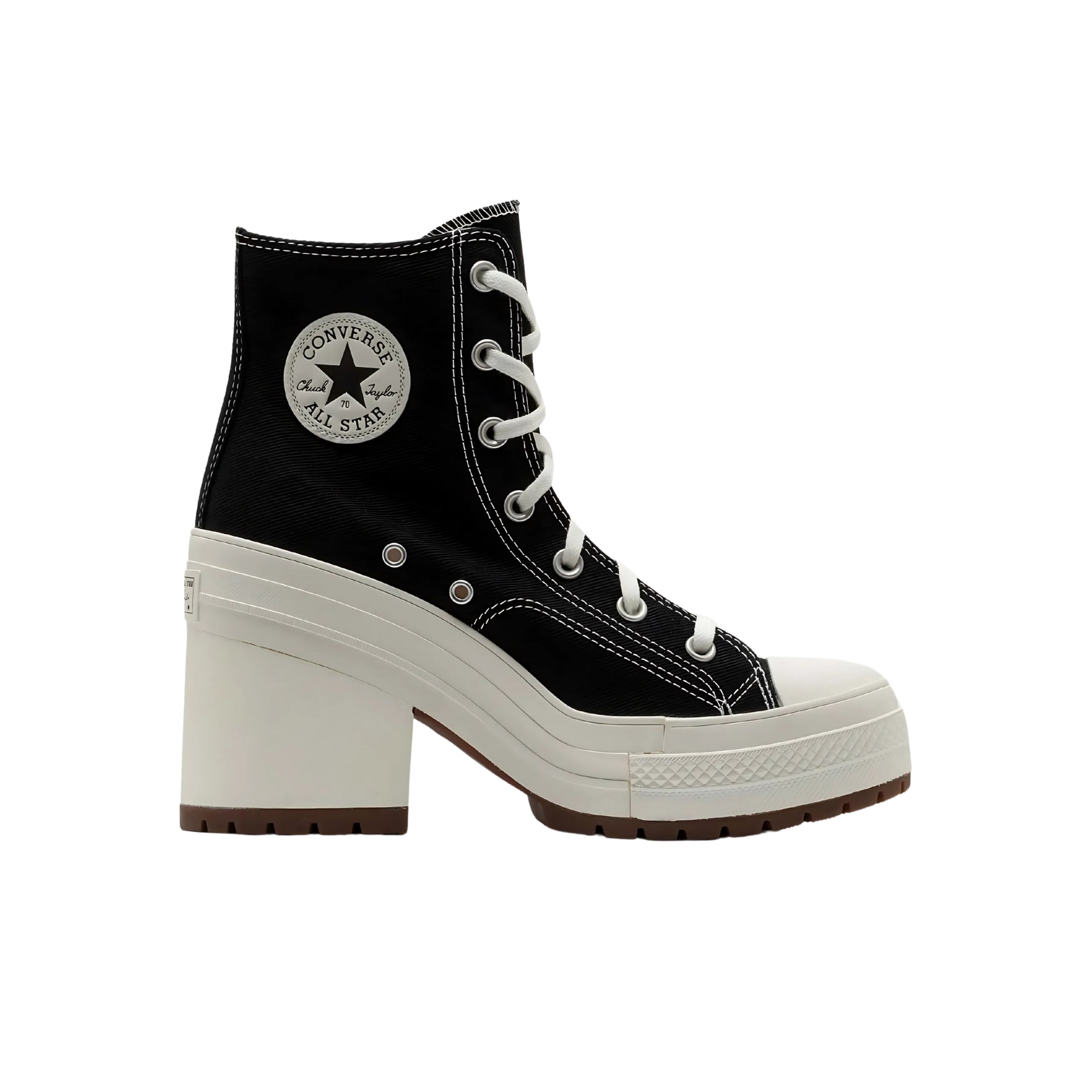 Allstar Sneaker Unisex Chuck 70 New Heel Hi Black-Egret